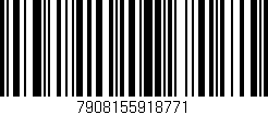 Código de barras (EAN, GTIN, SKU, ISBN): '7908155918771'