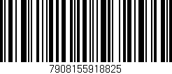 Código de barras (EAN, GTIN, SKU, ISBN): '7908155918825'