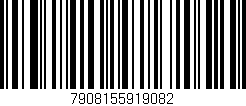 Código de barras (EAN, GTIN, SKU, ISBN): '7908155919082'