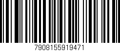 Código de barras (EAN, GTIN, SKU, ISBN): '7908155919471'