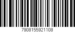 Código de barras (EAN, GTIN, SKU, ISBN): '7908155921108'