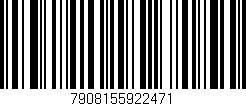 Código de barras (EAN, GTIN, SKU, ISBN): '7908155922471'