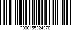 Código de barras (EAN, GTIN, SKU, ISBN): '7908155924970'