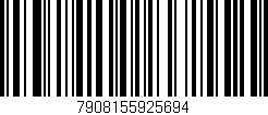 Código de barras (EAN, GTIN, SKU, ISBN): '7908155925694'