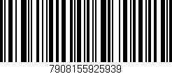 Código de barras (EAN, GTIN, SKU, ISBN): '7908155925939'