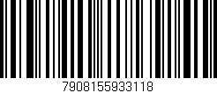 Código de barras (EAN, GTIN, SKU, ISBN): '7908155933118'