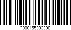 Código de barras (EAN, GTIN, SKU, ISBN): '7908155933330'