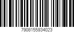 Código de barras (EAN, GTIN, SKU, ISBN): '7908155934023'