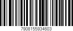 Código de barras (EAN, GTIN, SKU, ISBN): '7908155934603'