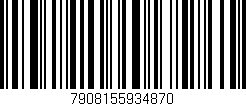 Código de barras (EAN, GTIN, SKU, ISBN): '7908155934870'