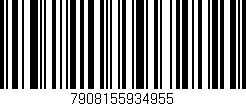Código de barras (EAN, GTIN, SKU, ISBN): '7908155934955'