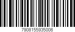 Código de barras (EAN, GTIN, SKU, ISBN): '7908155935006'