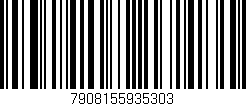 Código de barras (EAN, GTIN, SKU, ISBN): '7908155935303'