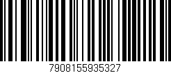 Código de barras (EAN, GTIN, SKU, ISBN): '7908155935327'