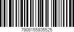 Código de barras (EAN, GTIN, SKU, ISBN): '7908155935525'