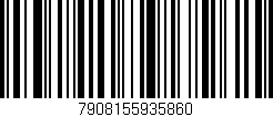 Código de barras (EAN, GTIN, SKU, ISBN): '7908155935860'