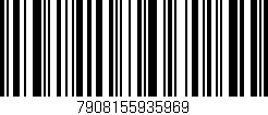 Código de barras (EAN, GTIN, SKU, ISBN): '7908155935969'
