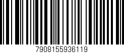 Código de barras (EAN, GTIN, SKU, ISBN): '7908155936119'