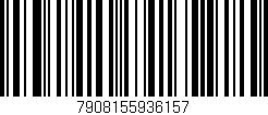 Código de barras (EAN, GTIN, SKU, ISBN): '7908155936157'