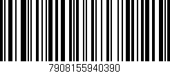 Código de barras (EAN, GTIN, SKU, ISBN): '7908155940390'
