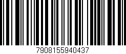 Código de barras (EAN, GTIN, SKU, ISBN): '7908155940437'