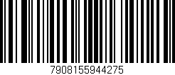 Código de barras (EAN, GTIN, SKU, ISBN): '7908155944275'