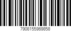 Código de barras (EAN, GTIN, SKU, ISBN): '7908155969858'