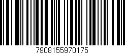 Código de barras (EAN, GTIN, SKU, ISBN): '7908155970175'
