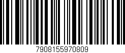 Código de barras (EAN, GTIN, SKU, ISBN): '7908155970809'