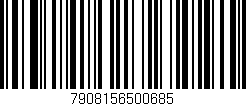 Código de barras (EAN, GTIN, SKU, ISBN): '7908156500685'
