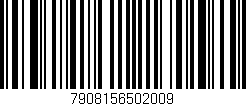Código de barras (EAN, GTIN, SKU, ISBN): '7908156502009'