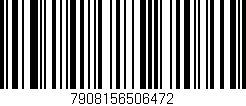 Código de barras (EAN, GTIN, SKU, ISBN): '7908156506472'