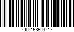 Código de barras (EAN, GTIN, SKU, ISBN): '7908156506717'