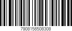 Código de barras (EAN, GTIN, SKU, ISBN): '7908156508308'