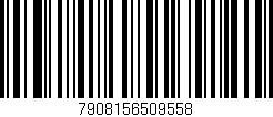 Código de barras (EAN, GTIN, SKU, ISBN): '7908156509558'