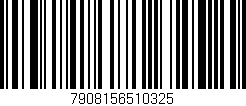 Código de barras (EAN, GTIN, SKU, ISBN): '7908156510325'