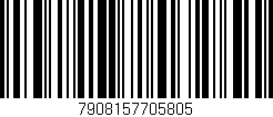 Código de barras (EAN, GTIN, SKU, ISBN): '7908157705805'