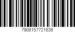 Código de barras (EAN, GTIN, SKU, ISBN): '7908157721638'