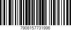 Código de barras (EAN, GTIN, SKU, ISBN): '7908157731996'