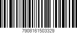 Código de barras (EAN, GTIN, SKU, ISBN): '7908161503329'