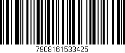 Código de barras (EAN, GTIN, SKU, ISBN): '7908161533425'