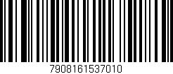Código de barras (EAN, GTIN, SKU, ISBN): '7908161537010'