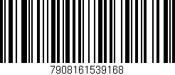 Código de barras (EAN, GTIN, SKU, ISBN): '7908161539168'