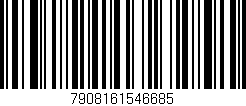 Código de barras (EAN, GTIN, SKU, ISBN): '7908161546685'