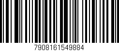 Código de barras (EAN, GTIN, SKU, ISBN): '7908161549884'