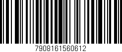 Código de barras (EAN, GTIN, SKU, ISBN): '7908161560612'