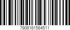 Código de barras (EAN, GTIN, SKU, ISBN): '7908161564511'