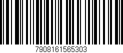 Código de barras (EAN, GTIN, SKU, ISBN): '7908161565303'