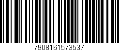 Código de barras (EAN, GTIN, SKU, ISBN): '7908161573537'