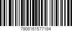 Código de barras (EAN, GTIN, SKU, ISBN): '7908161577184'